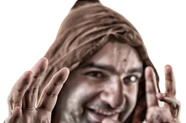 Beyaz arka planda Mage