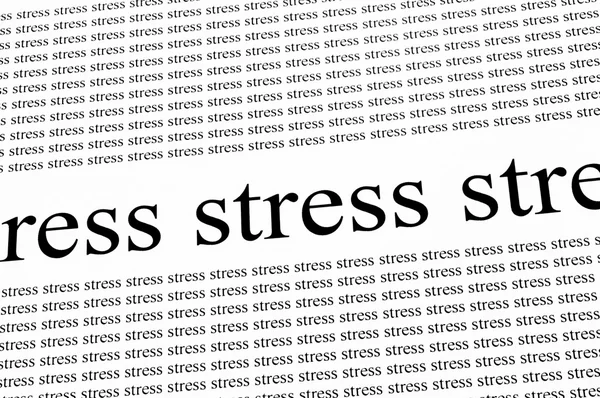 Stress — Stockfoto