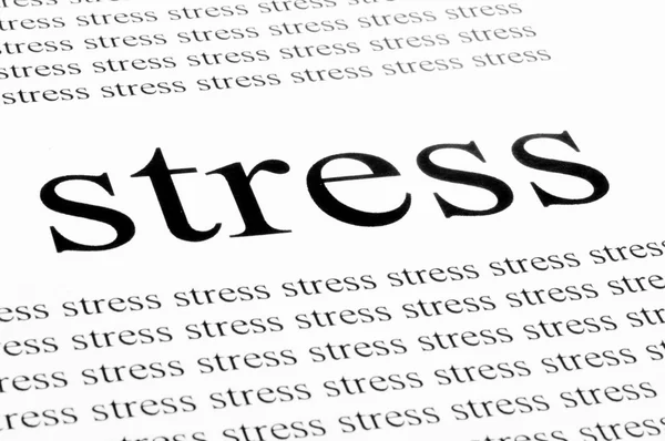 Estresse — Fotografia de Stock