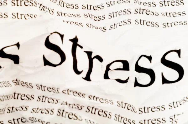 Stress — Stockfoto