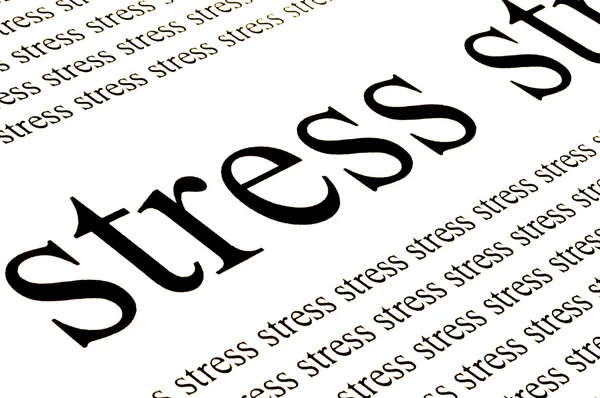 Stress stress stress — Stock Photo, Image