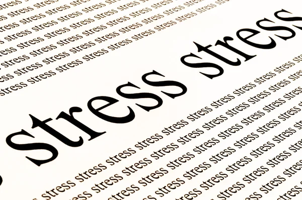 Stress stress stress — Stock Photo, Image