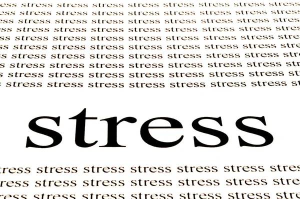 Stress stress stress — Stock Photo, Image