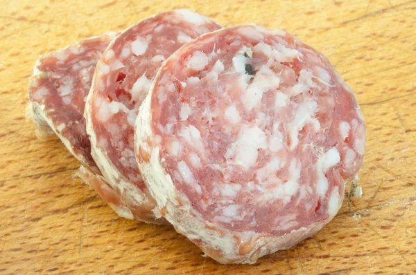 Zmontowalem salami — Zdjęcie stockowe