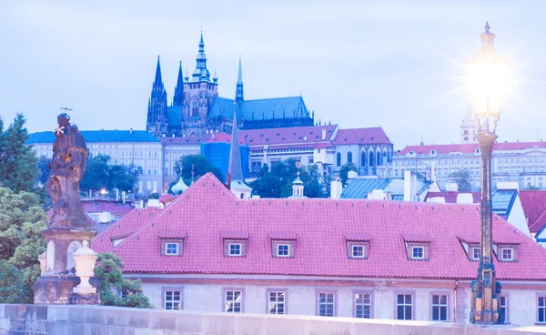 Beautiful view of prague castle — Stock Photo, Image