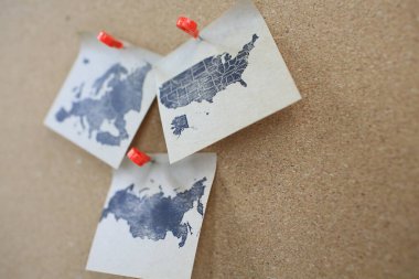 Dünyadaki ülkeler arasındaki denge.