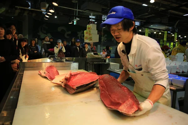 Marché Aux Poissons Shirahama Japon — Photo