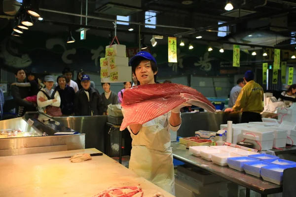 Rybí Trh Shirahamu Japonsko — Stock fotografie