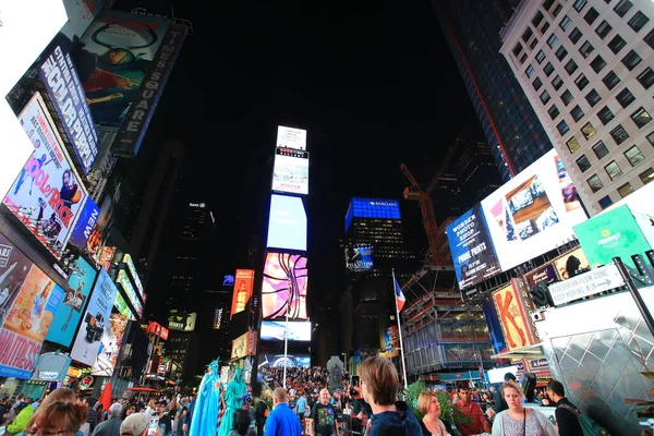 Times Square Nova York Eua — Fotografia de Stock