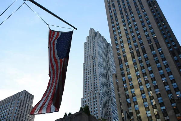 Uitzicht Skyline Van Manhattan New York — Stockfoto