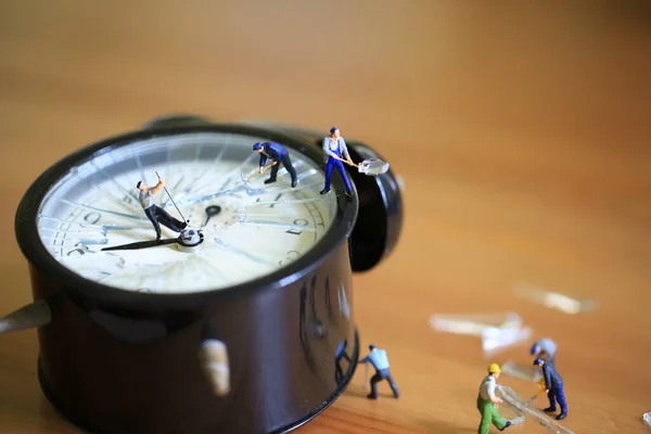 Kradzież Czasu Człowiek Zegarze — Zdjęcie stockowe