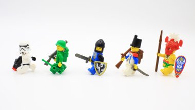 Farklı lego minifigure
