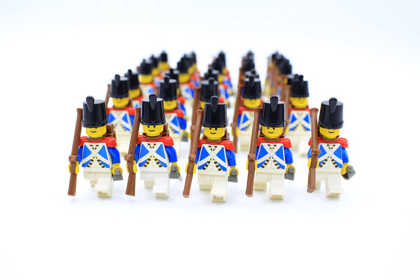 Different lego minifigure
