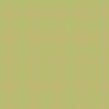 El çizimi gingam yeşil ve pembe çeklerle kusursuz damalı desen