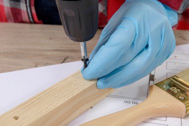 Tahta marangoz Delme delik