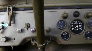 2. Dünya Savaşı askeri aracının detayları.