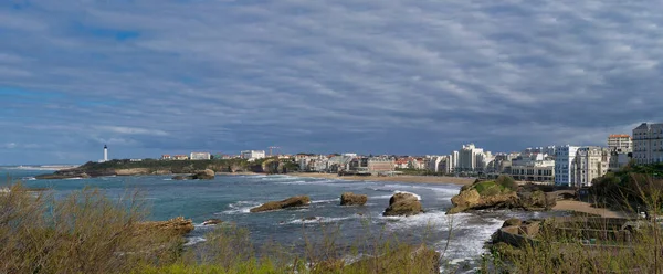 Bir Biarritz şehri ve ünlü kumsalları