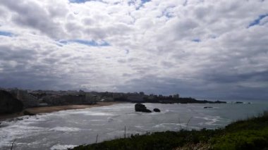 Biarritz şehri ve ünlü kumsalları