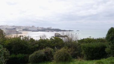 Biarritz şehri ve ünlü kumsalları