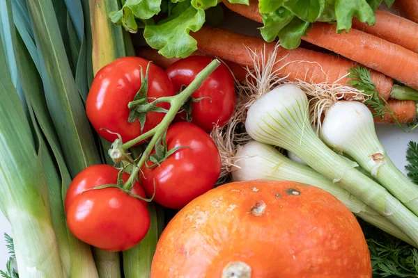 Close Seasonal Vegetables — Stock Photo, Image