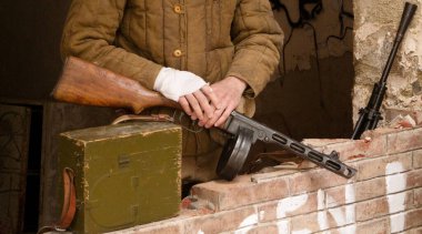 41 puanı olan bir Sovyet askeri. 