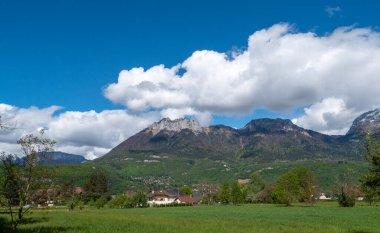 Dents de Lanfon Dağı, ilhak, Fransa manzarası
