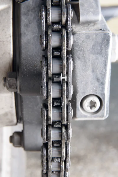 Transmission chain motorcycle — Stock Photo, Image