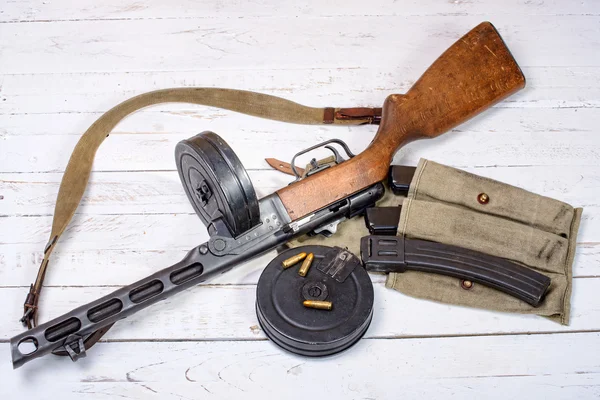 Equipamento do soldado soviético durante a Segunda Guerra Mundial — Fotografia de Stock