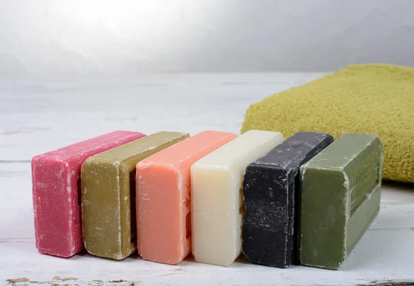 Diversi saponi multicolori — Foto Stock