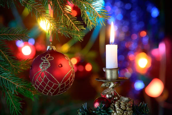 ख्रिसमस आणि नवीन वर्ष सजावट — स्टॉक फोटो, इमेज