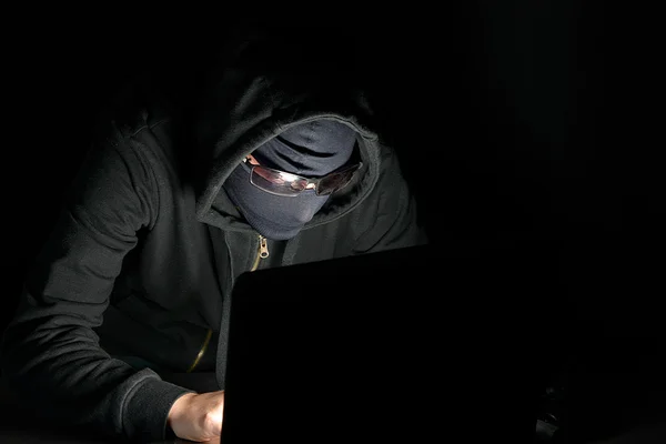 Hacker. — Fotografia de Stock