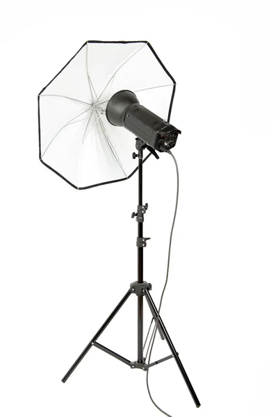 Umbrella photographer — Stock Photo, Image