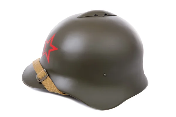 Military helmet of the Soviet Army — Stock Photo, Image