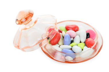 drages şeker kutusu içinde