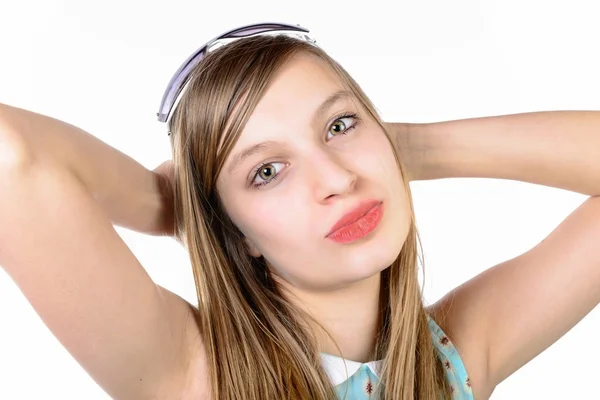 Portrait of a smiling teenager — Stock Photo, Image