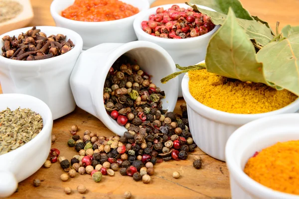 Assortment of Indian spices — Stock Photo, Image