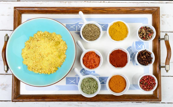 Assortment of Indian spices — Stock Photo, Image