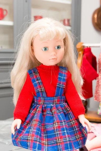 Blonde doll — Stock Photo, Image