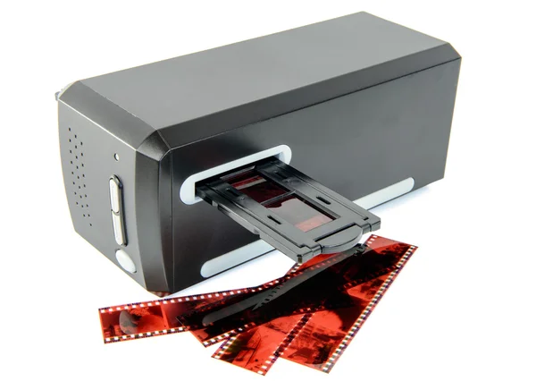 Scanner voor dia's en films — Stockfoto