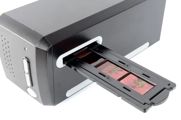 Scanner for slides and films — Stock Photo, Image