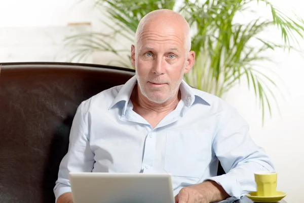 Portrait of a middle-aged man — Stock Photo, Image