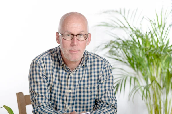Portrait of a middle-aged man — Stock Photo, Image