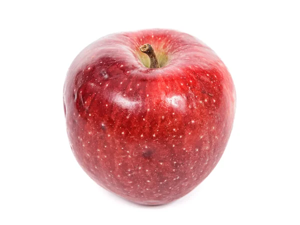 Gros plan d'une pomme rouge — Photo