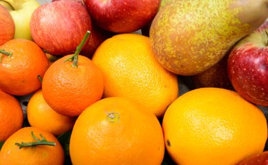 Çeşitli meyve Close-Up