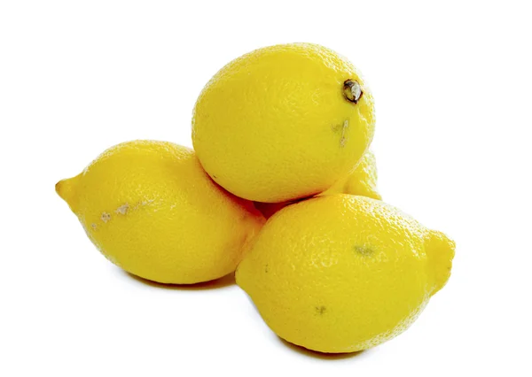 Lemons isolated on white background — Stock Photo, Image