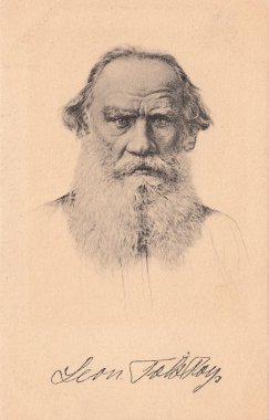 Leo Tolstoy-saymak, Rus yazar
