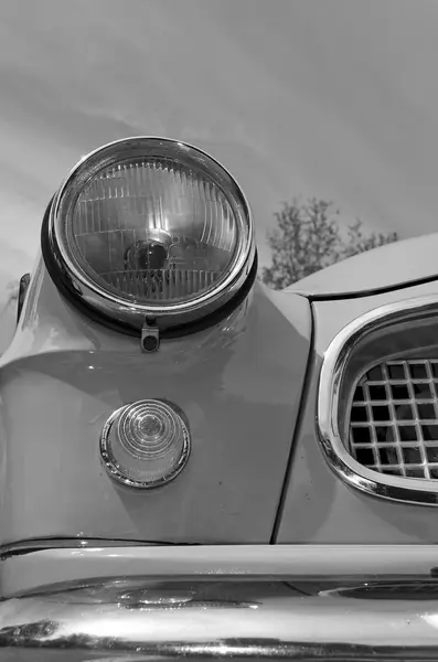 Detail einer Oldtimer-Ampel — Stockfoto