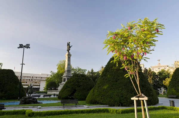 Imagen del centro de la ciudad de Ruse - Bulgaria — Foto de Stock