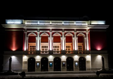 Bulgaristan - bina Opera Binası Ruse'deki / daki binaların dış