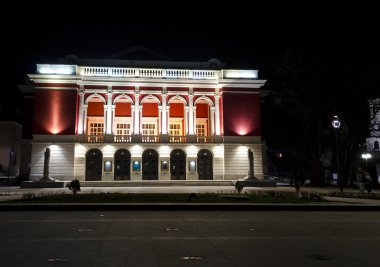 Bulgaristan - bina Opera Binası Ruse'deki / daki binaların dış